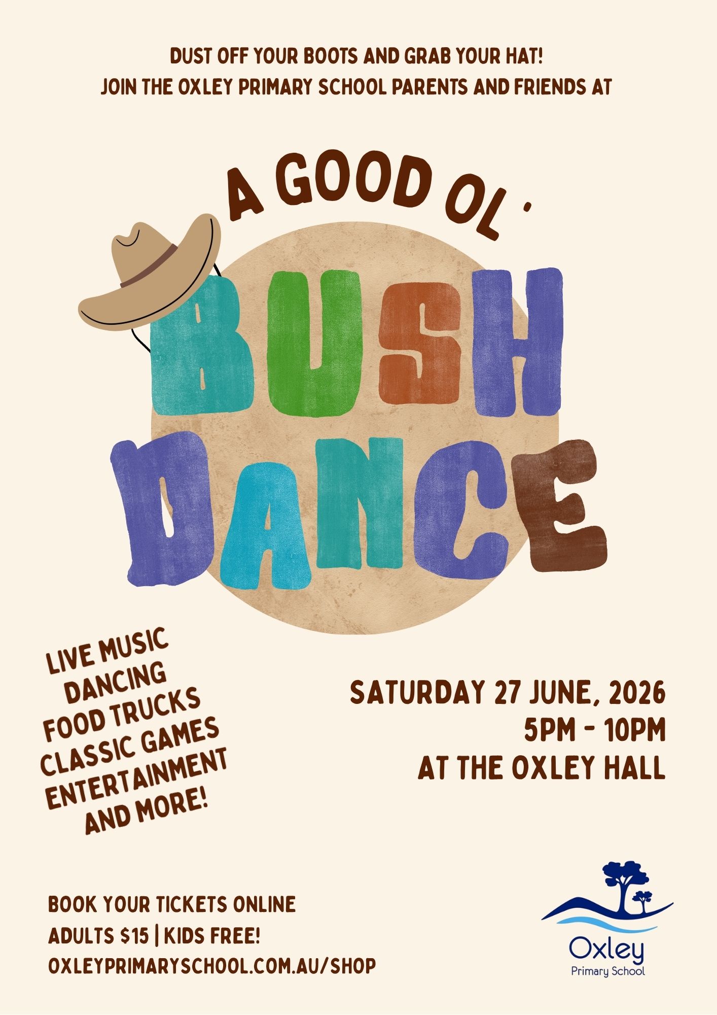 Oxley Bush Dance 2026 Oxley Bush Dance Poster 2026